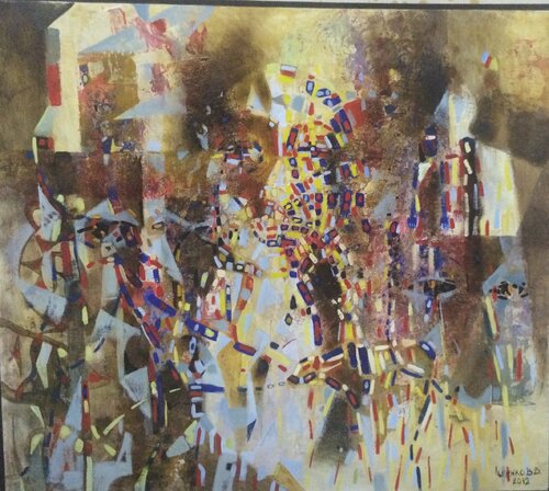 Viktor lysenko - Indonesia by Vladislava Yakovenko, Painting for Sale on Select