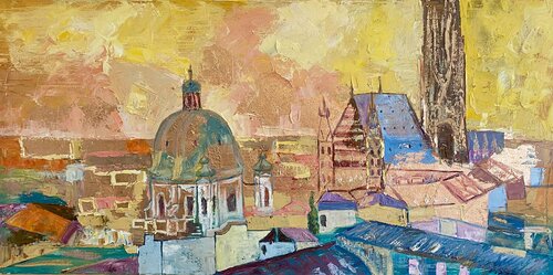 Vienna by Vladislava Yakovenko, Painting for Sale on Select