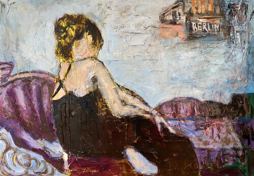 Women in Berlin by Vladislava Yakovenko, Painting for Sale on Select