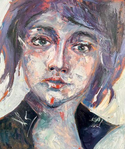 Face by Vladislava Yakovenko, Painting for Sale on Select