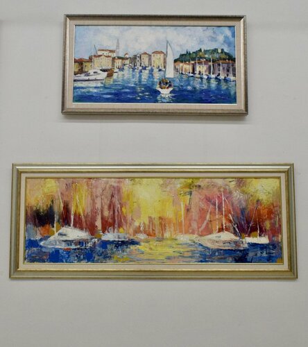 yaht by Vladislava Yakovenko, Painting for Sale on Select