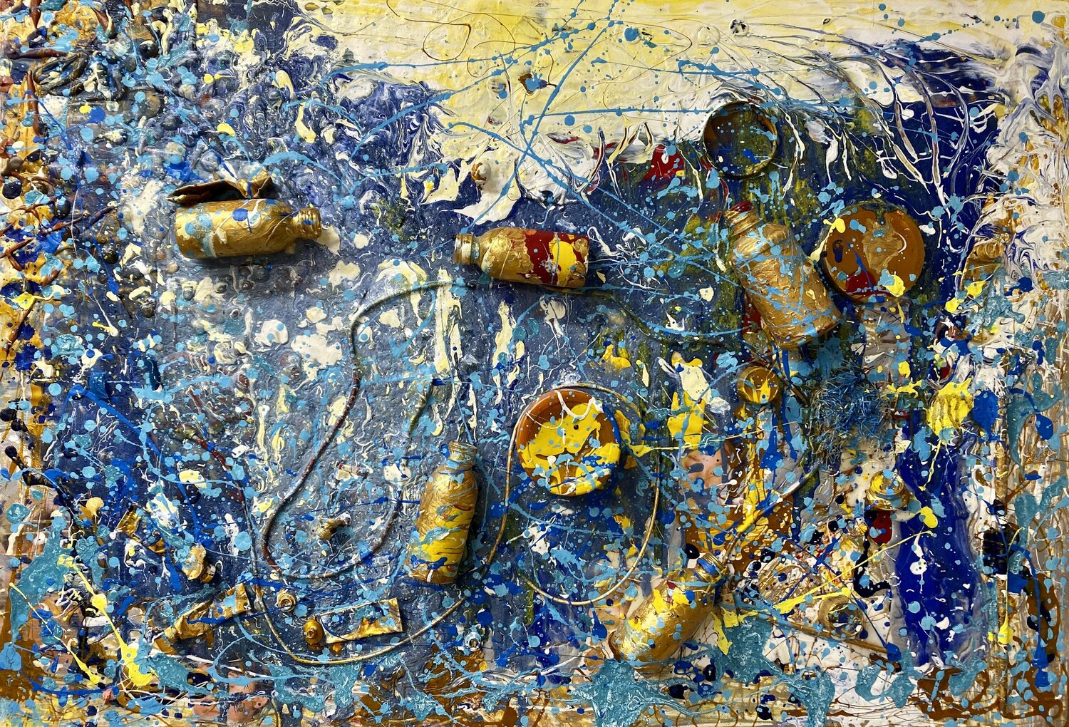 Ocean Vladislava Yakovenko Original painting for sale