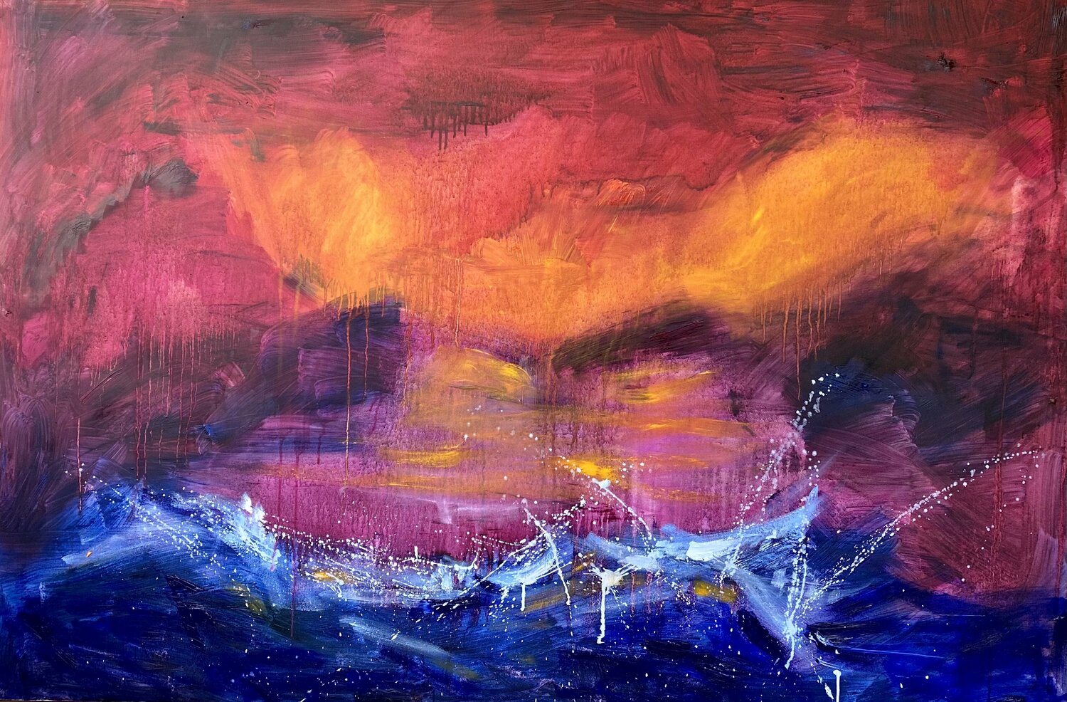 Sea 30 Vladislava Yakovenko Original painting for sale