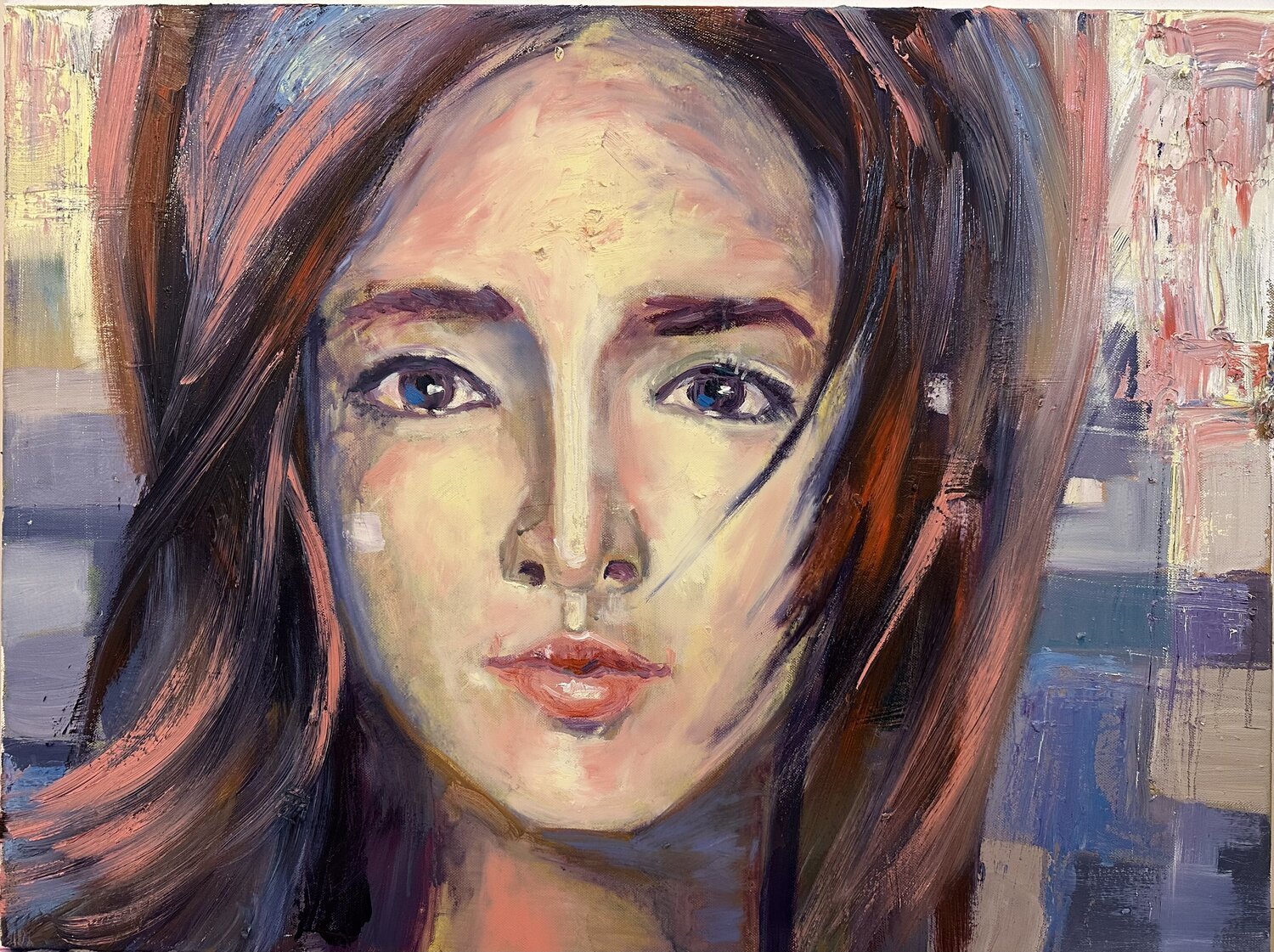 Women Vladislava Yakovenko Original painting for sale