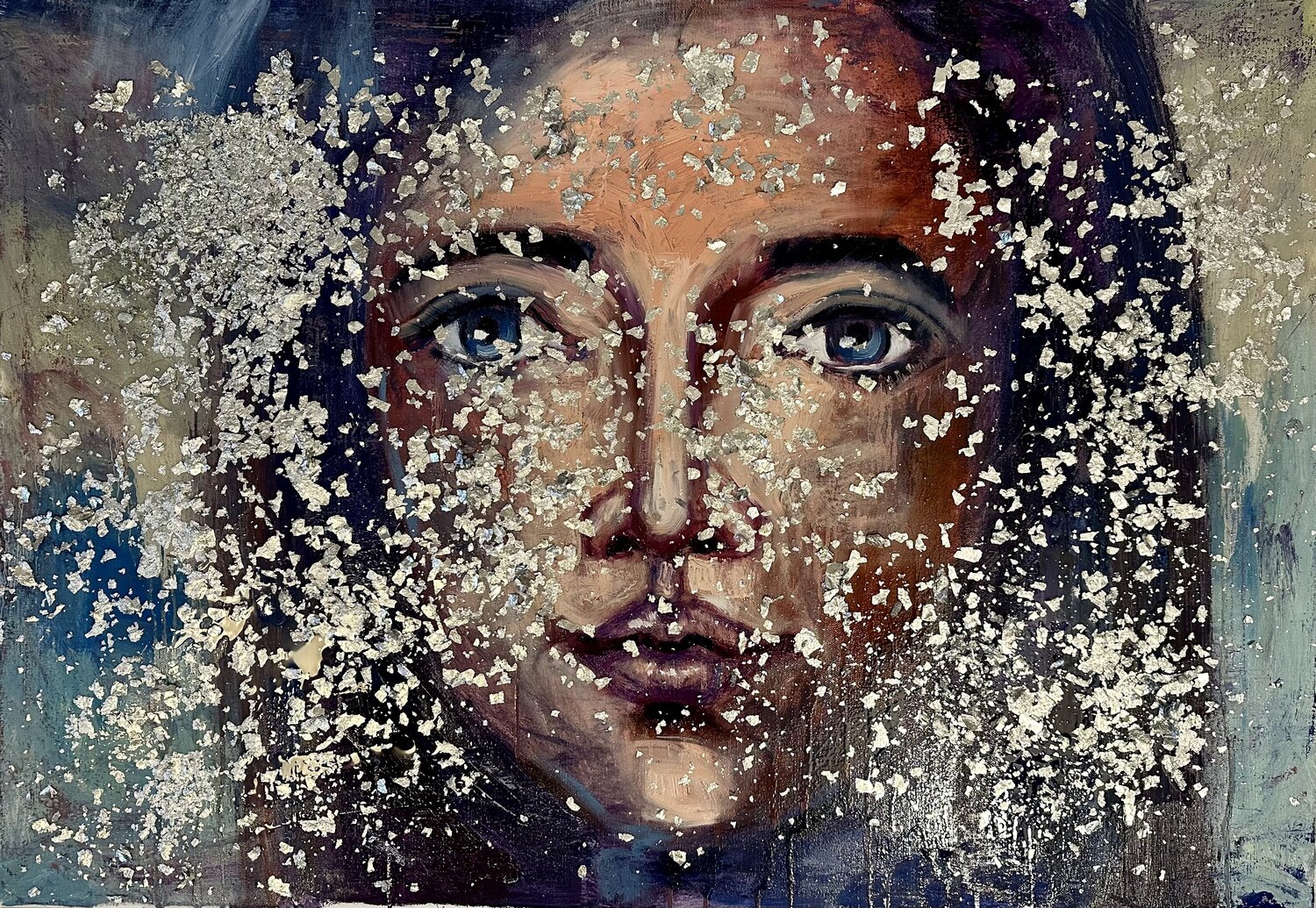 Shine girl Vladislava Yakovenko Original painting for sale