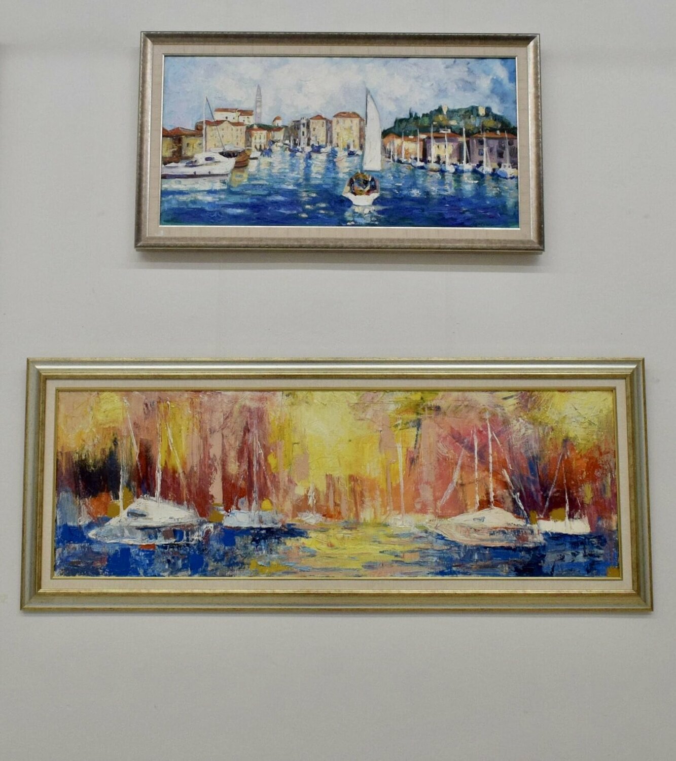 yaht Vladislava Yakovenko Original painting for sale