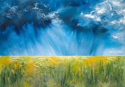 Two storms by Agnieszka Potocka-Makoś, Painting for Sale on Select