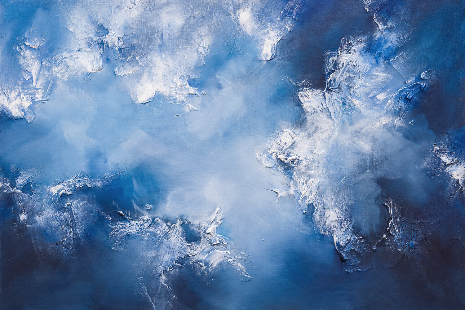 Opened sky XII Agnieszka Potocka-Makoś Original painting for sale