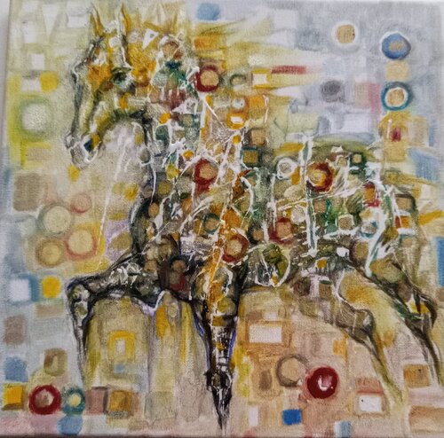Appaloosa horse by Daniela Vasileva, Painting for Sale on Select