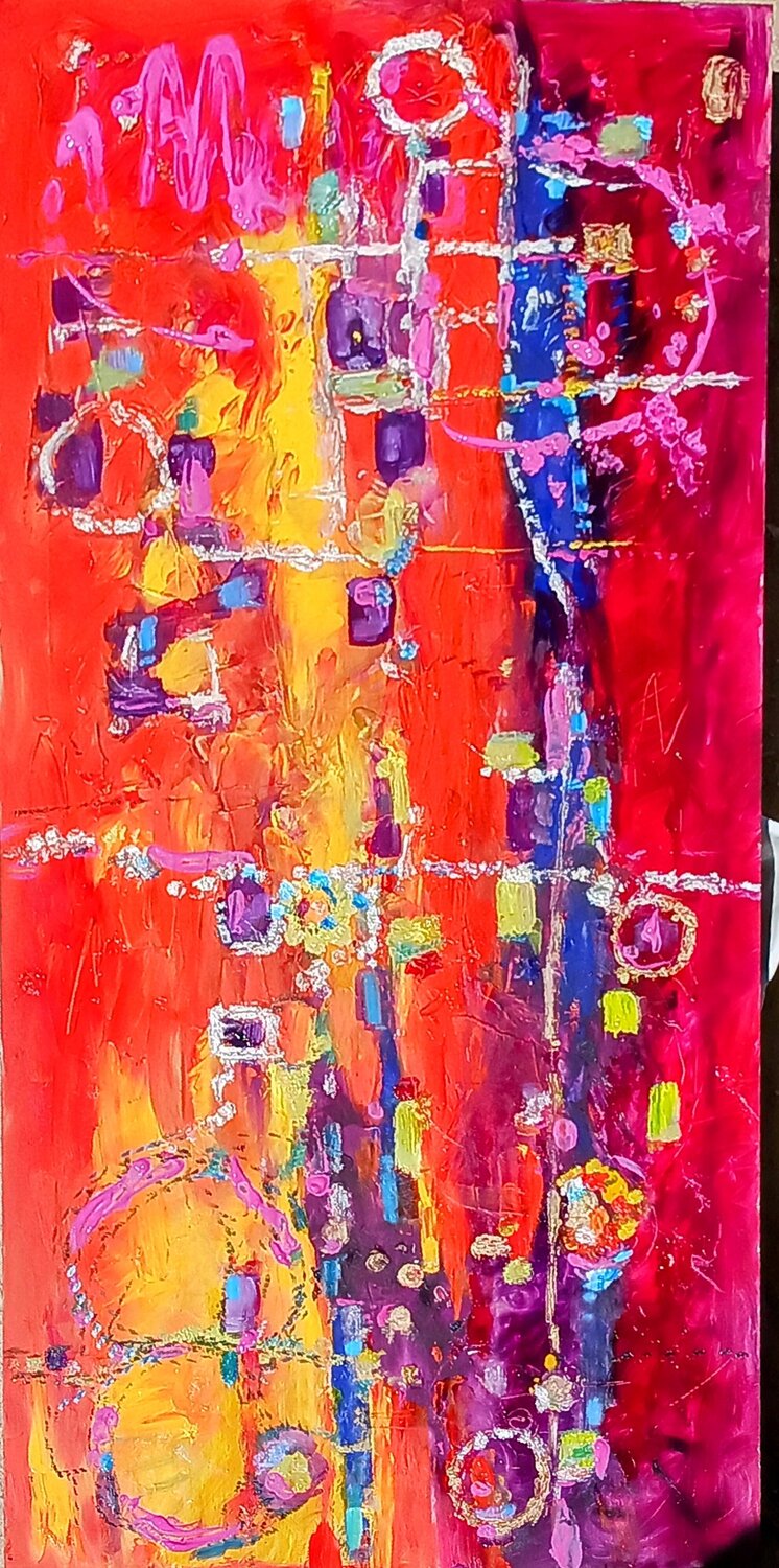 Carry the day Daniela Vasileva Original painting for sale