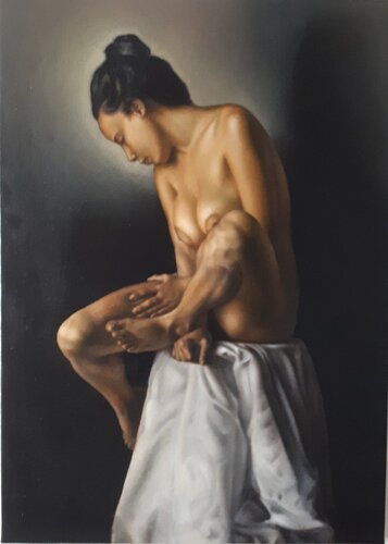 Anna by Cristiano Costantini, Painting for Sale on Select