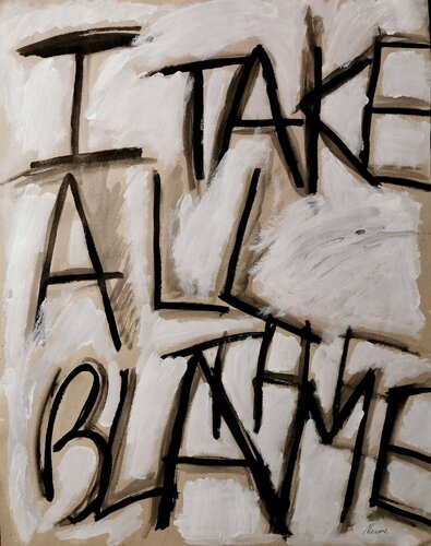 I take all the blame N. 2 by sabrina Missere, Painting for Sale on Select