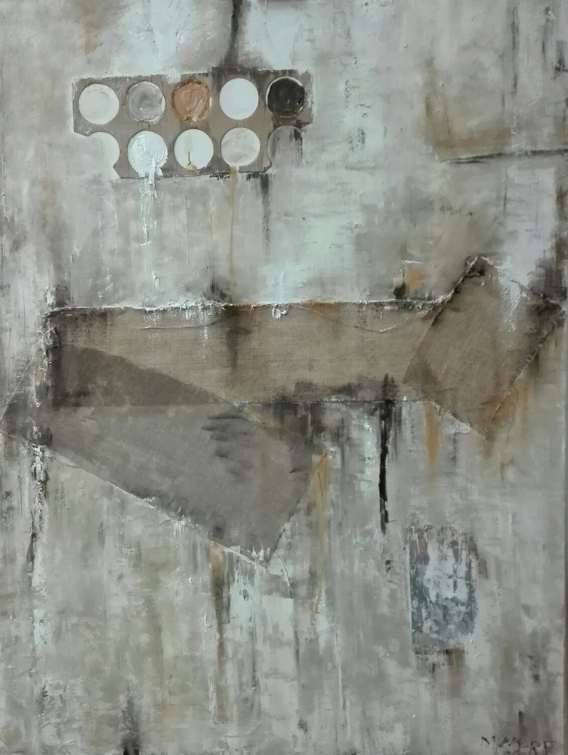 Confronti n. 2 sabrina Missere Original painting for sale