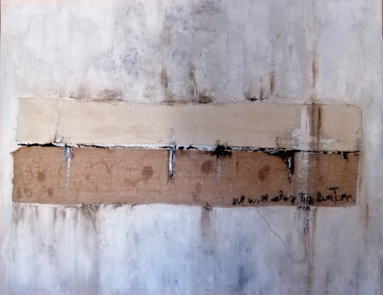 Curtain (we will close the curtain) sabrina Missere Original painting for sale