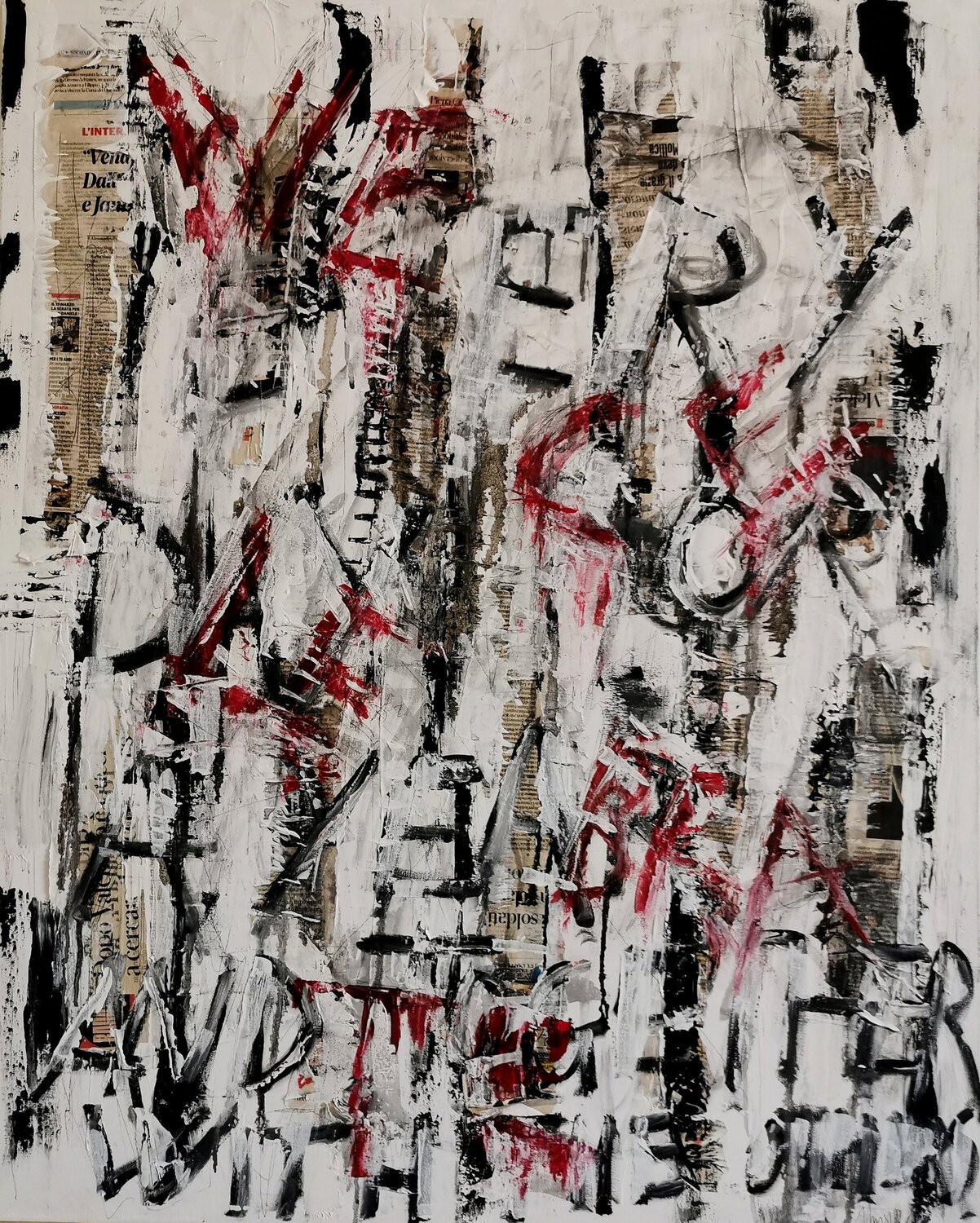 Every day for 2 years - WE CELEBRATE - sabrina Missere Original painting for sale