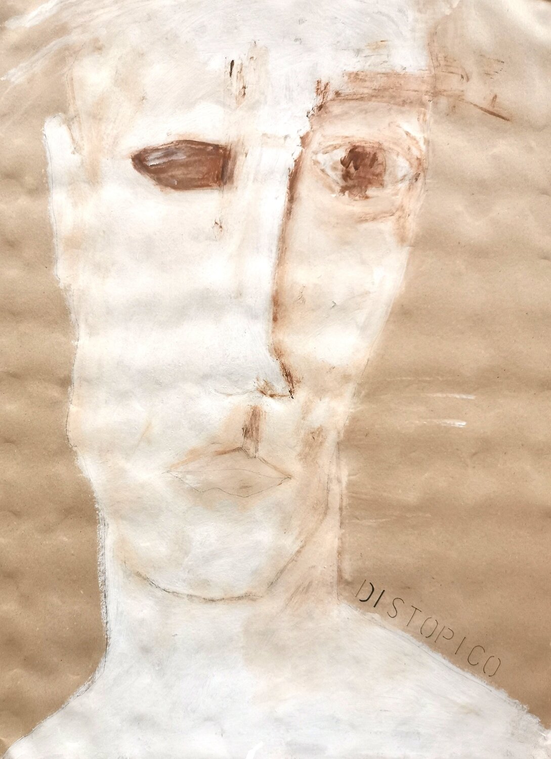 Distopico #H3 sabrina Missere Original painting for sale