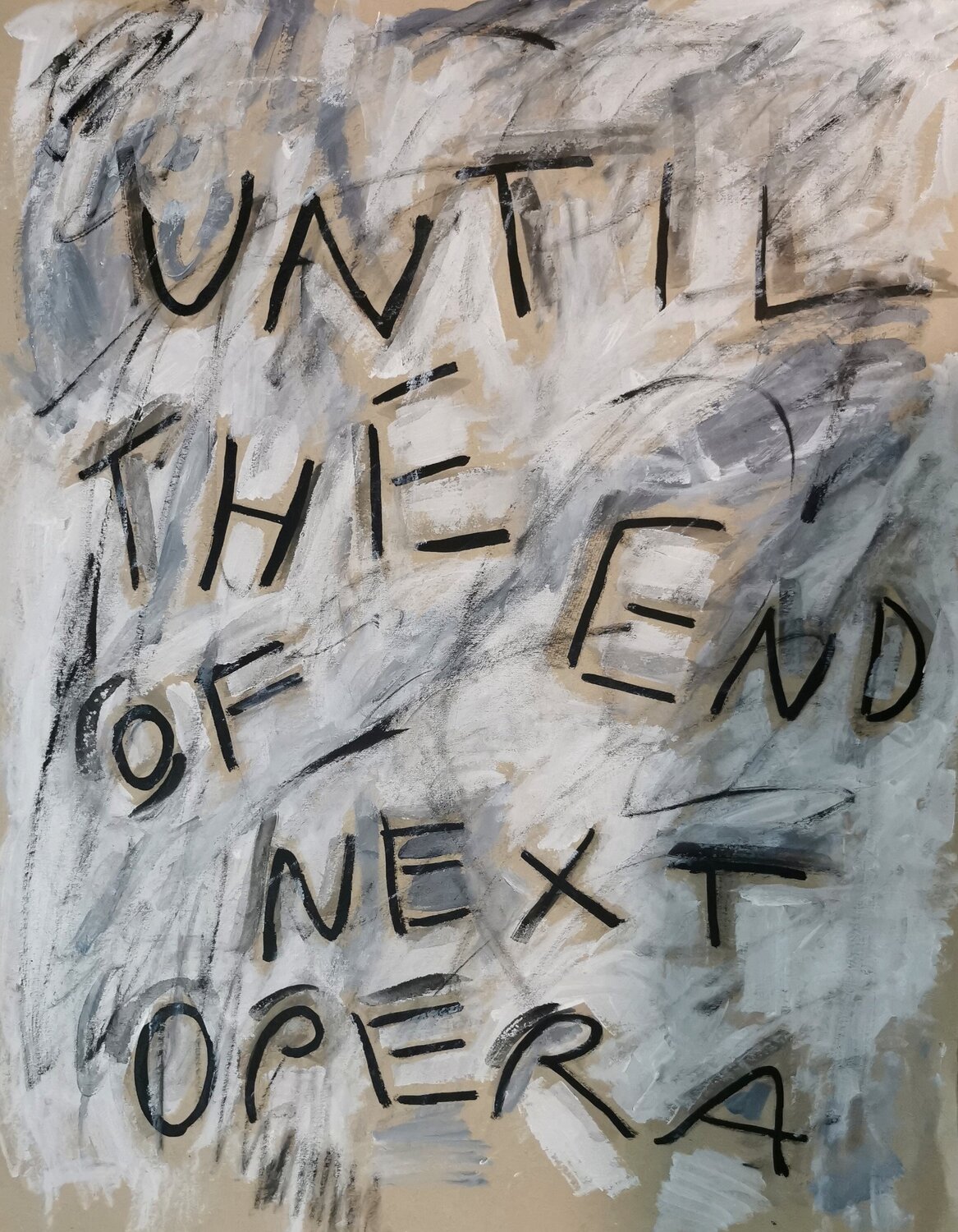I take all the blame - UNTIL THE END OF THE NEXT OPERA sabrina Missere Original painting for sale