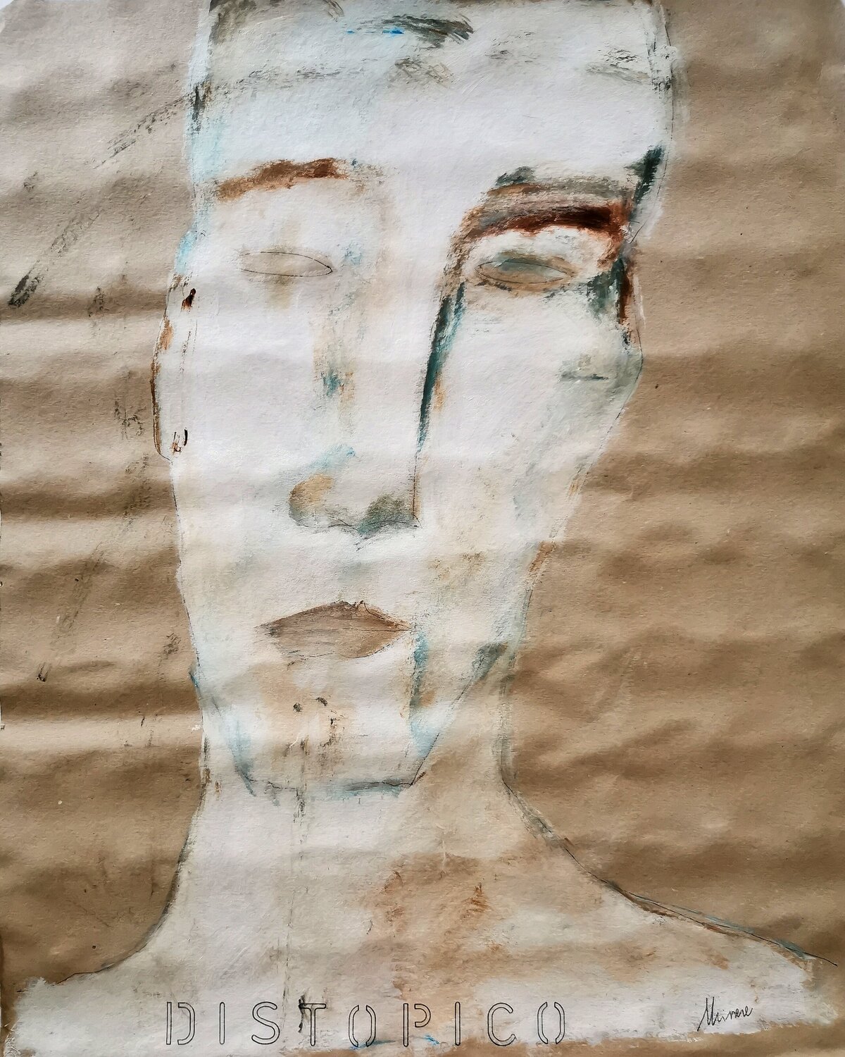 Distopico #S6 sabrina Missere Original painting for sale