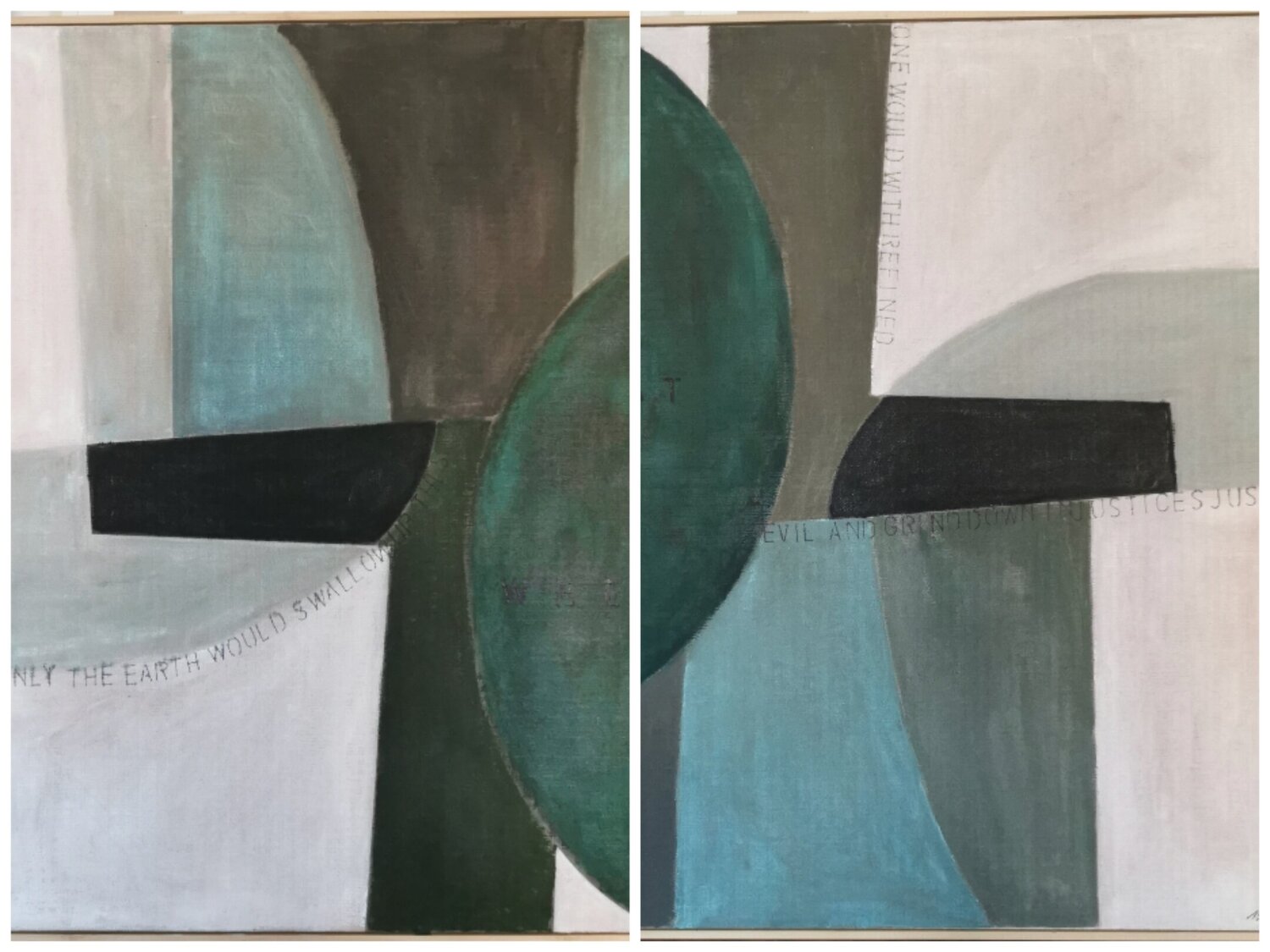 If were the earth... N. 5 sabrina Missere Original painting for sale