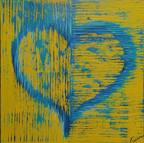 HEART WHISPER (Unikat) by Tini Jasper, Painting for Sale on Select