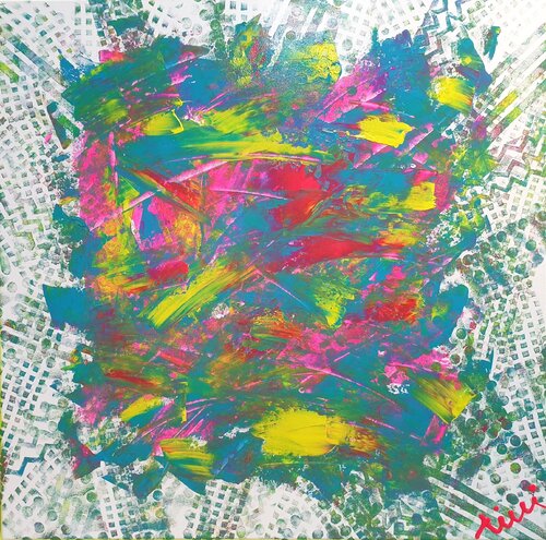 MAKE A TRACK (Unikat) by Tini Jasper, Painting for Sale on Select