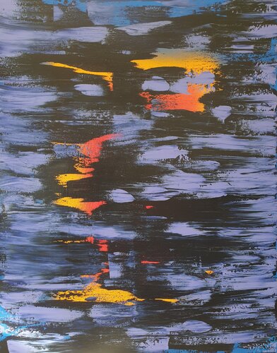 NEVER GIVE UP (Unikat) by Tini Jasper, Painting for Sale on Select