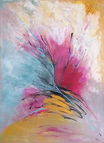 The Wings by Bojana Milisavljević Bogić, Painting for Sale on Select