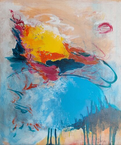 Summer, sun and sea by Bojana Milisavljević Bogić, Painting for Sale on Select