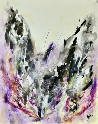 FEVER by Sandra Szaja, Painting for Sale on Select
