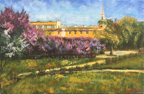 Saint Michael's Castle by Elena Sokolova, Painting for Sale on Select