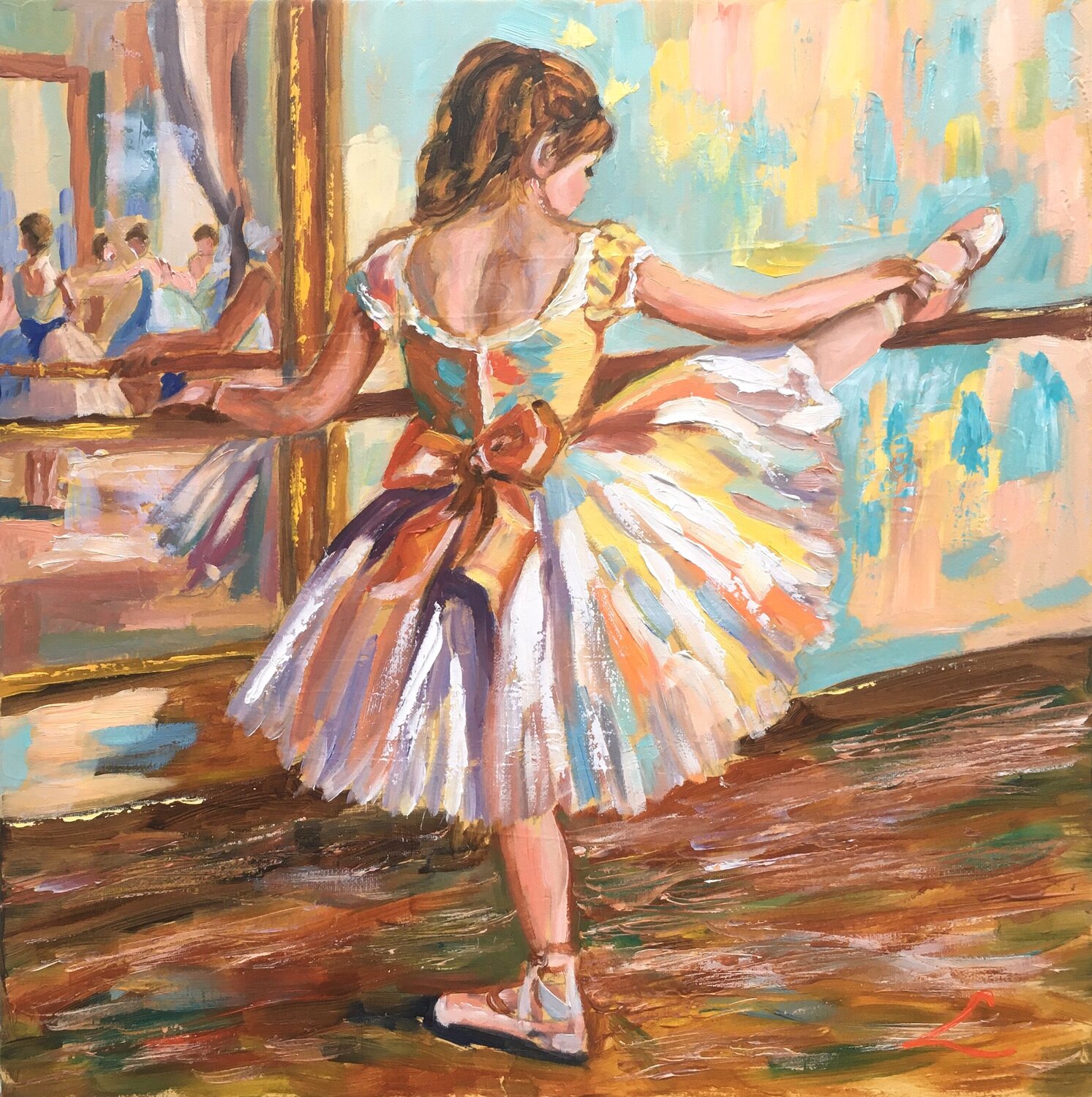 Practice Elena Sokolova Original painting for sale