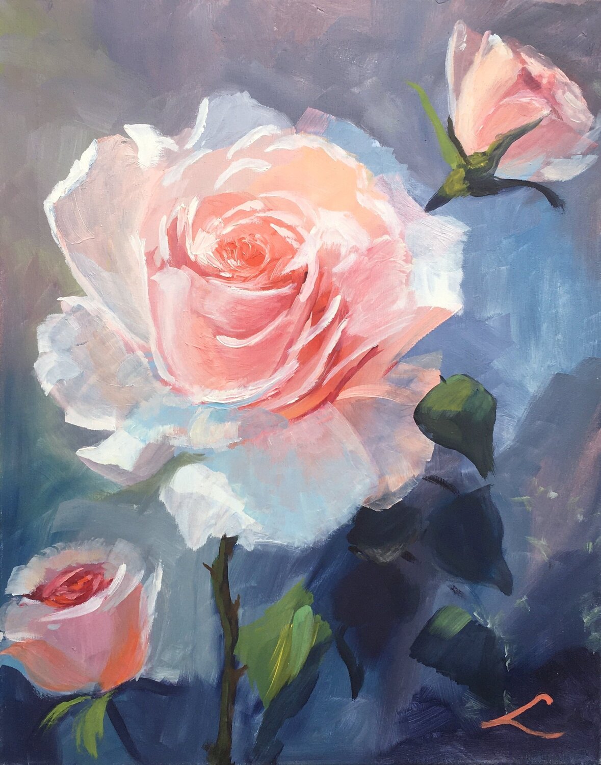 Rose Elena Sokolova Original painting for sale