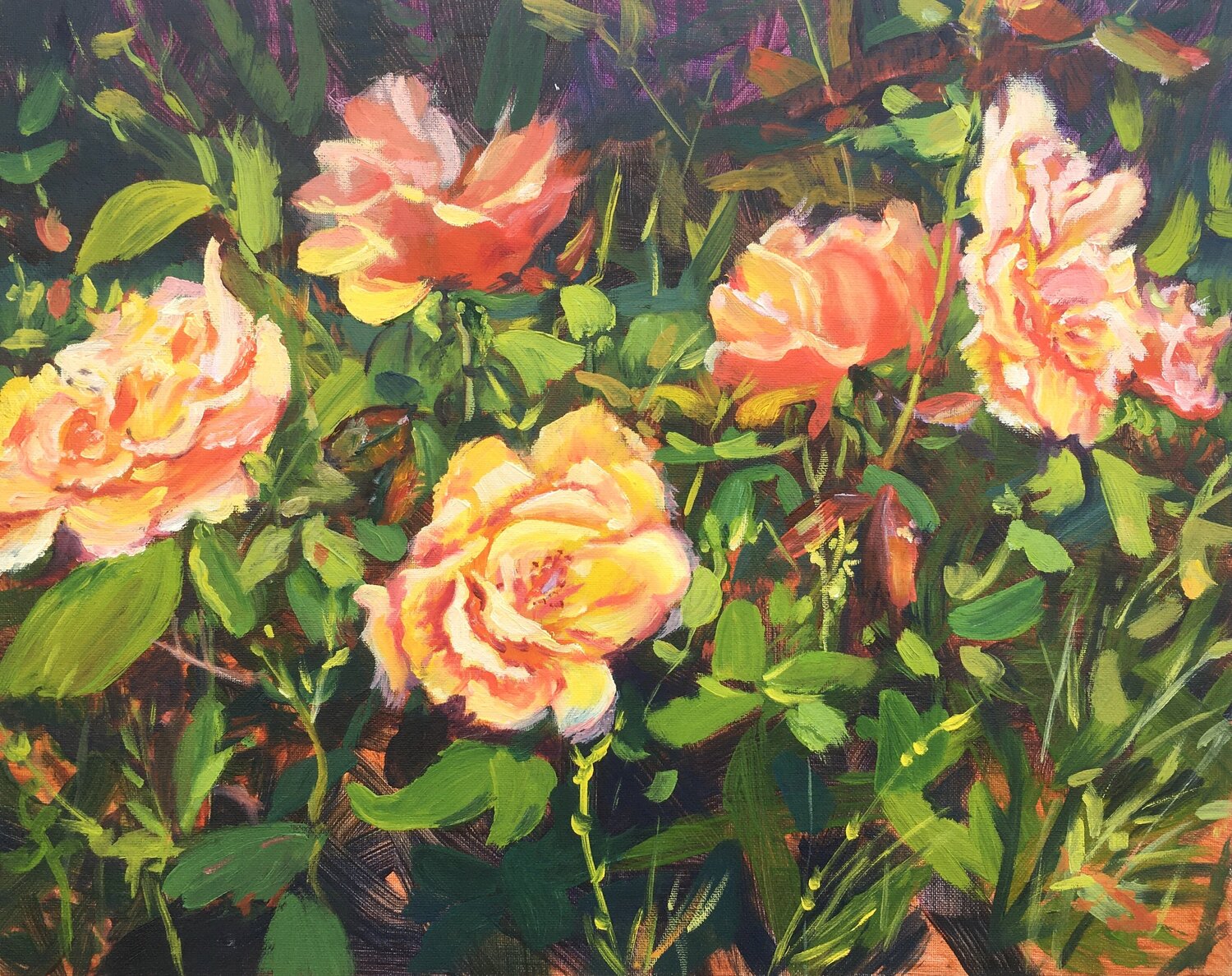 Roses Elena Sokolova Originalgemälde zu verkaufen