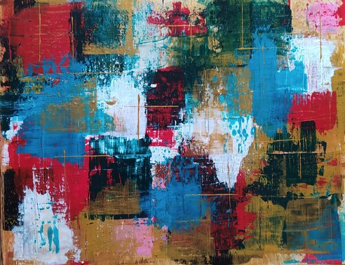 Farbenergie by Vera Göpfert, Painting for Sale on Select