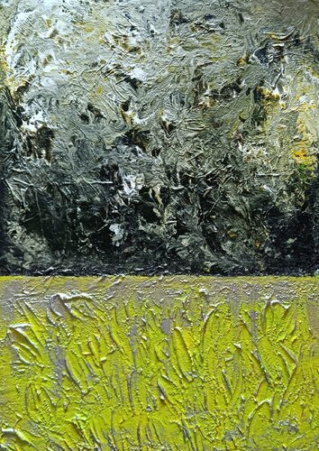 Licht im Spalt by Vera Göpfert, Painting for Sale on Select