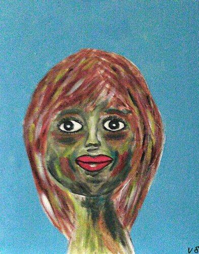 Der ungetrübte Blick by Vera Göpfert, Painting for Sale on Select