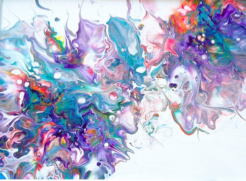 Fragmentierte Euphorie by Vera Göpfert, Painting for Sale on Select