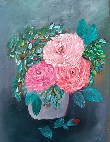 Sanfte Opulenz by Vera Göpfert, Painting for Sale on Select