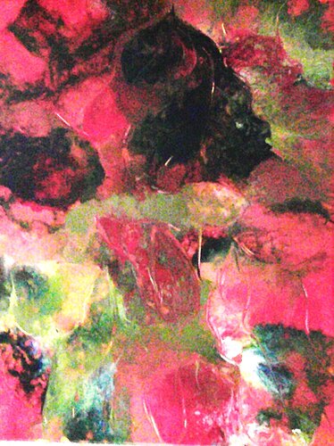 Tanz der Feuerlilien by Vera Göpfert, Painting for Sale on Select