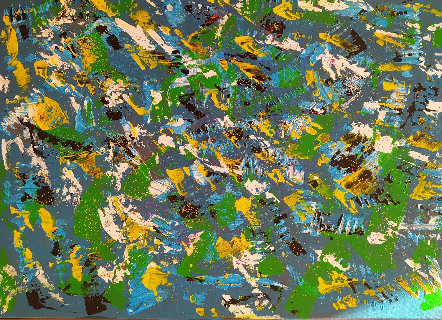Chaotische Harmonie Vera Göpfert Original painting for sale