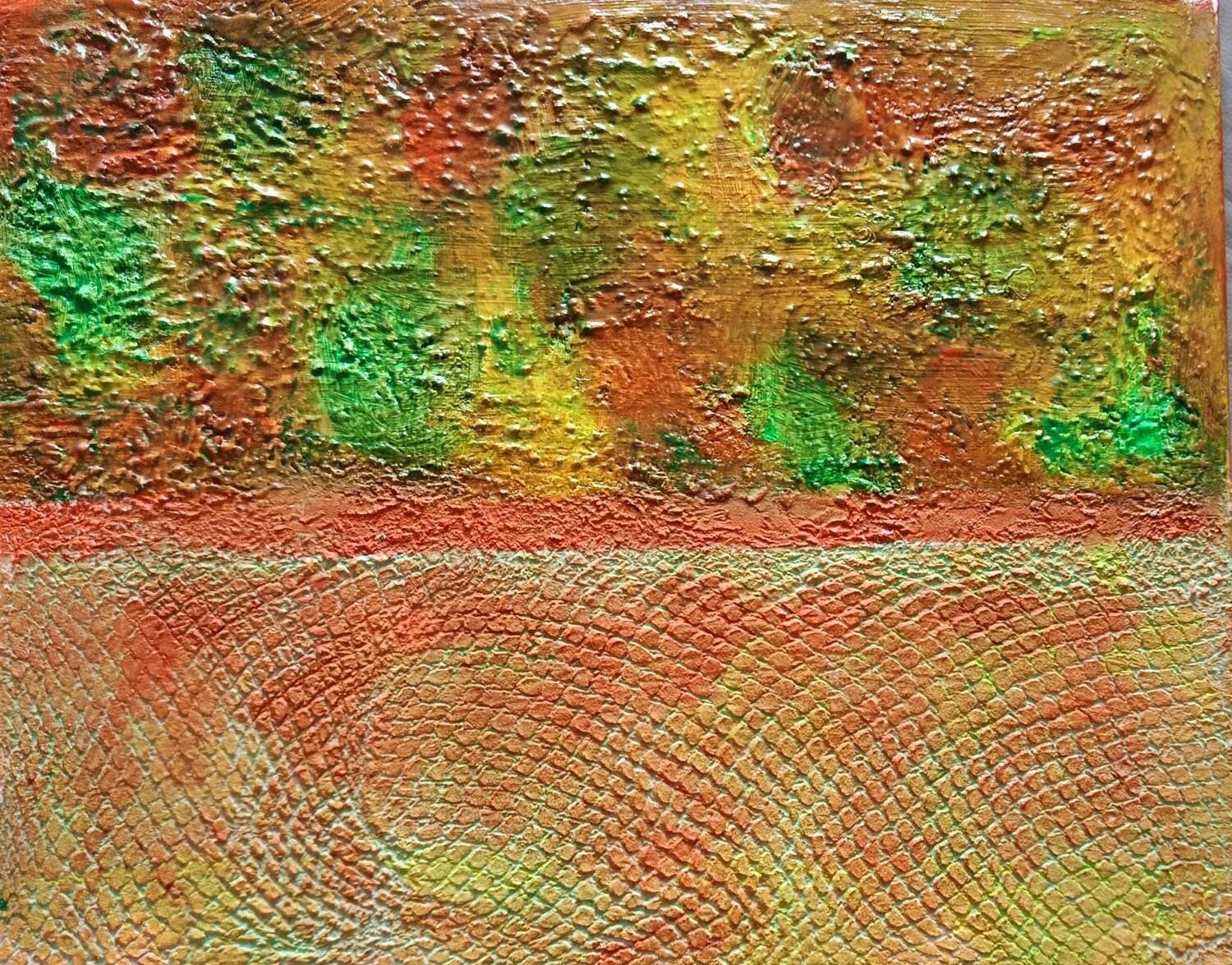 Terra-Strukturen Vera Göpfert Original painting for sale