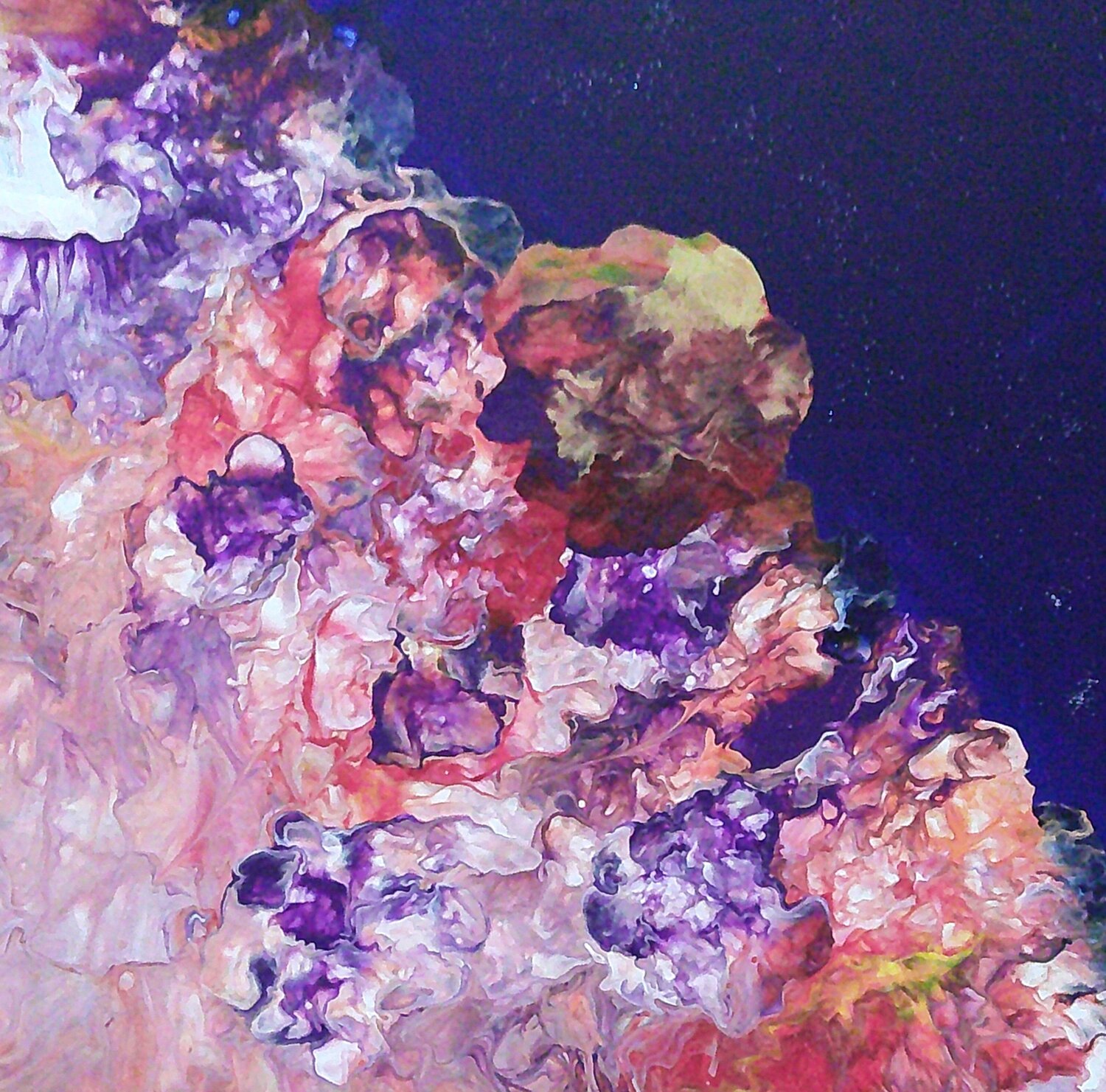 Kosmische Blüte Vera Göpfert Original painting for sale