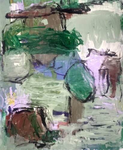 Evergreen by Adriana Bernet, Painting for Sale on Select