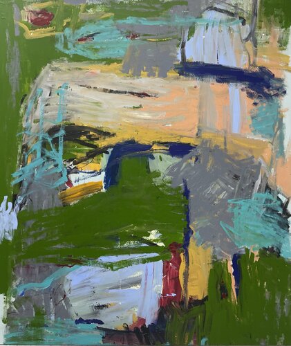 Green tea by Adriana Bernet, Painting for Sale on Select