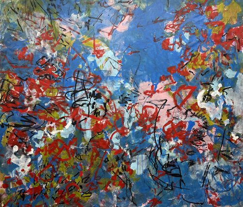 Mykonos by Adriana Bernet, Painting for Sale on Select