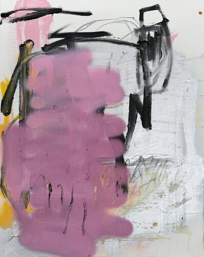 Pink Interval 3 by Adriana Bernet, Painting for Sale on Select