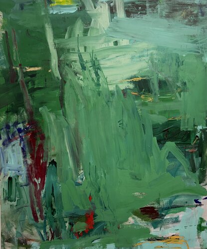 Verde by Adriana Bernet, Painting for Sale on Select