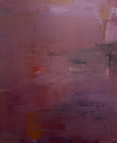 MAUVE by Adriana Bernet, Painting for Sale on Select