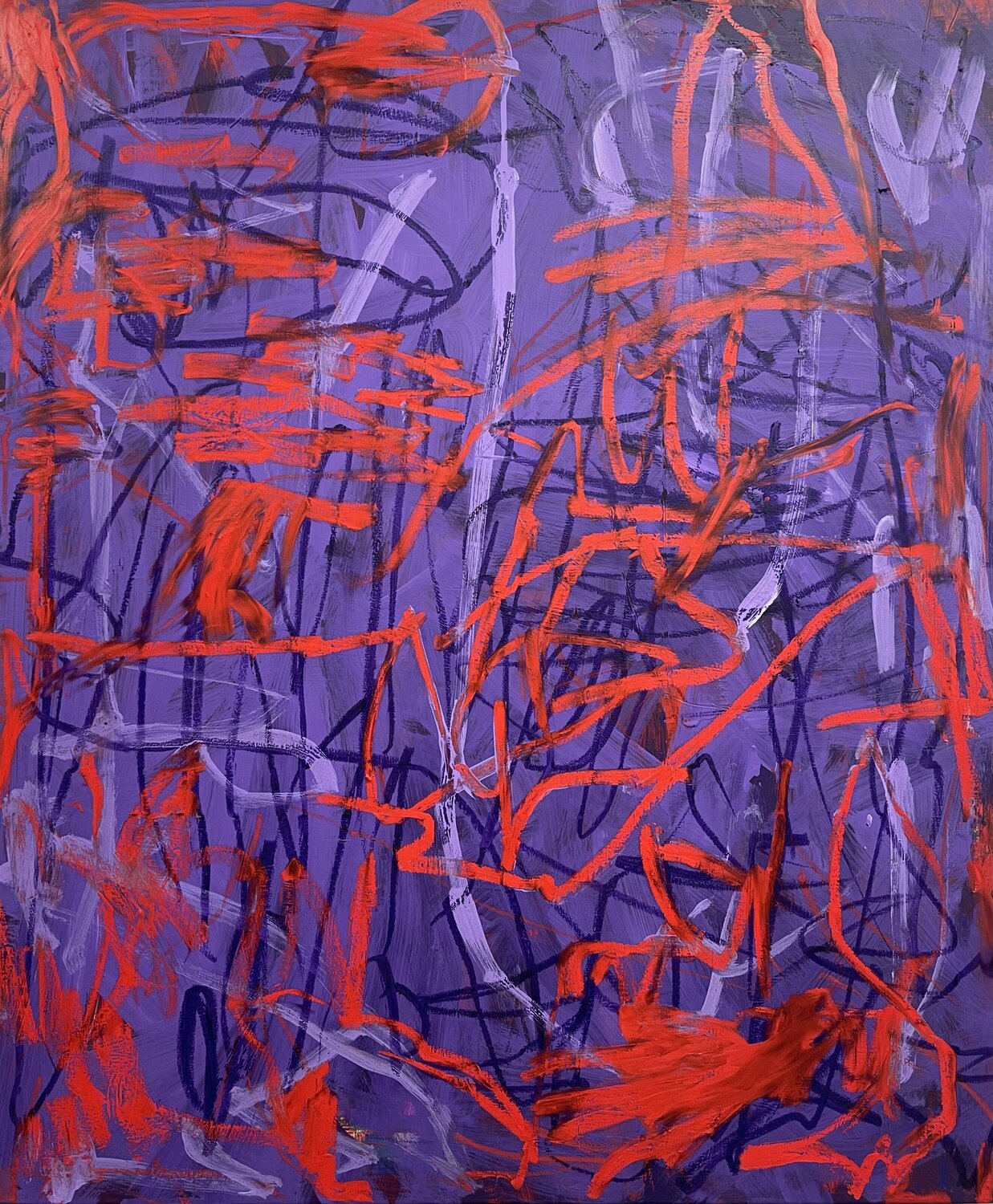 Violet Adriana Bernet Original painting for sale