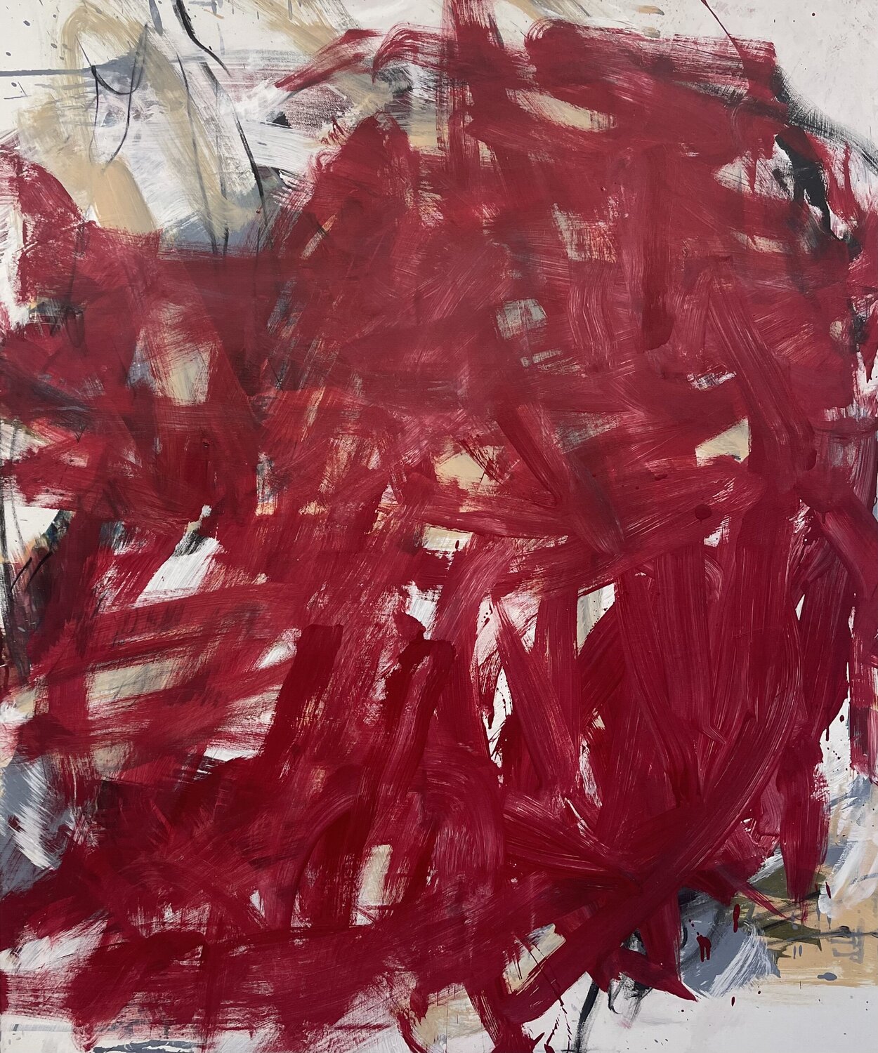 Strenght Adriana Bernet Original painting for sale